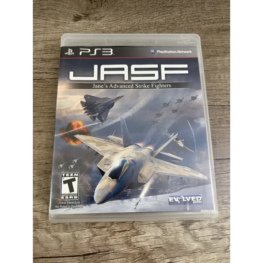 Janes Advance Strike Fighters - Sony PlayStation 3 Video Game CIB Air Force Jets